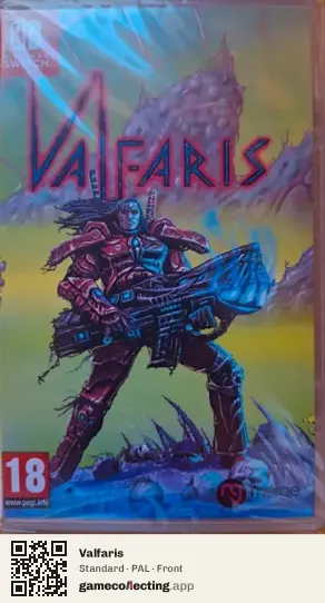 Valfaris Nintendo Switch, PAL box front