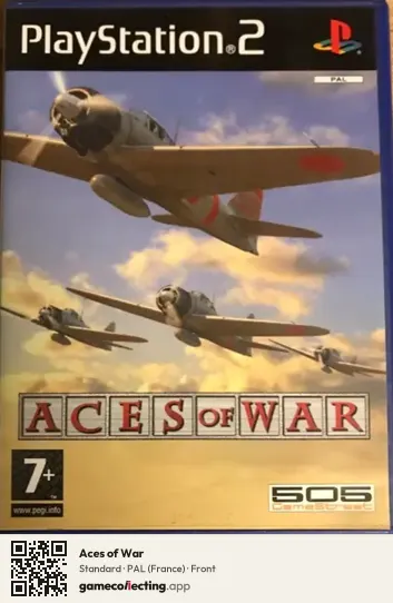 Aces of War PlayStation 2, France box front