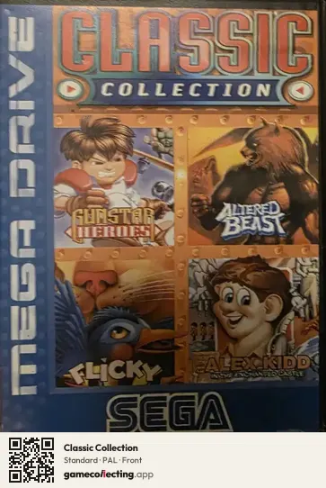 Classic Collection Sega Mega Drive / Genesis, PAL box front