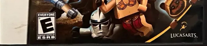 LEGO Star Wars: The Complete Saga, the ESRB box on its front