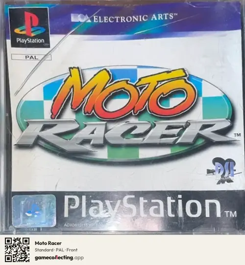 Moto Racer PlayStation, PAL box front