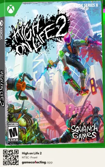 High on Life 2 Xbox Series X, NTSC box front