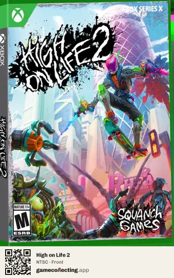 High on Life 2 Xbox Series X, NTSC box front