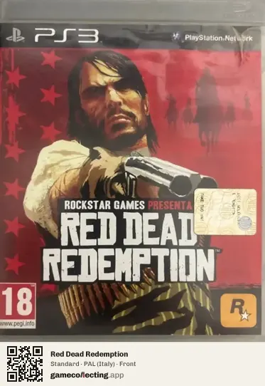 Red Dead Redemption PlayStation 3, Italy box front