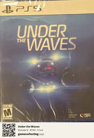 Under the Waves PlayStation 5, NTSC box front