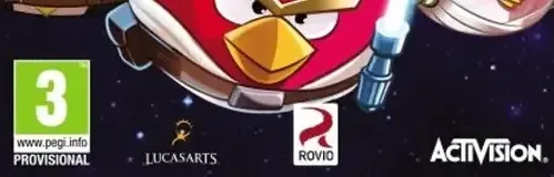 Angry Birds Star Wars, the PEGI square on its front