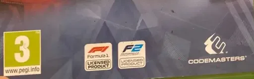 F1 2019, the USK square on its front