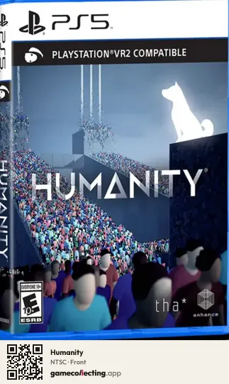 Humanity PlayStation 5, NTSC box front