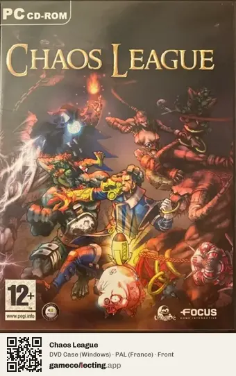 Chaos League Computer, France box front