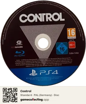 Control PlayStation 4, PAL disc