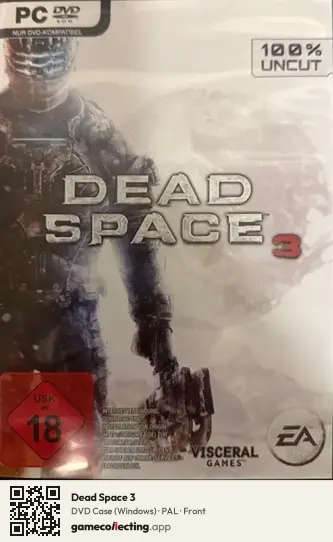 Dead Space 3 Computer, PAL box front