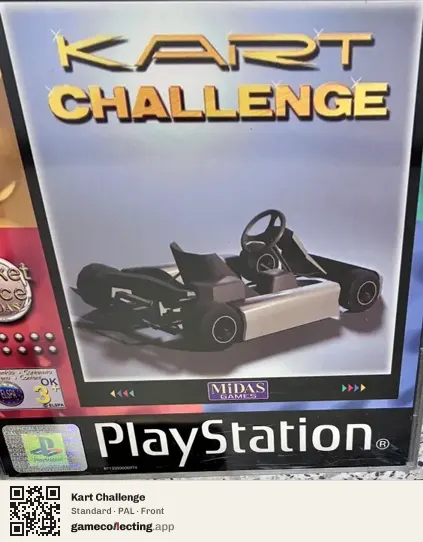 Kart Challenge PlayStation, PAL box front