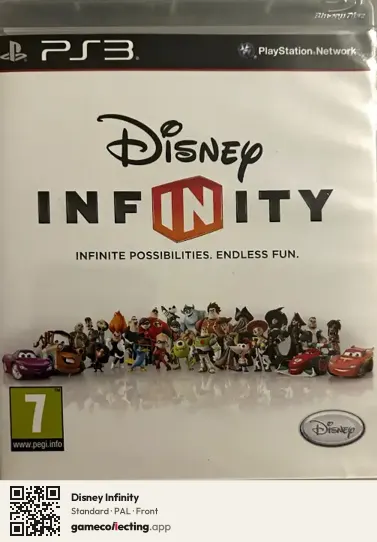 Disney Infinity PlayStation 3, PAL box front
