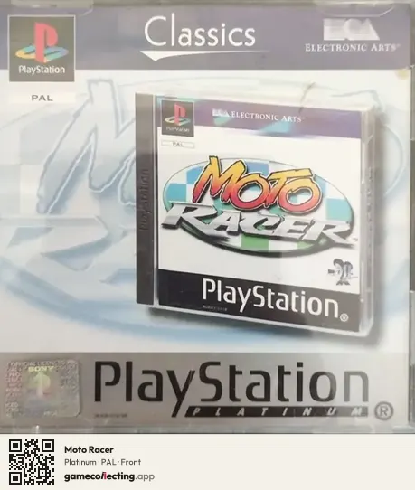 Moto Racer PlayStation, PAL box front