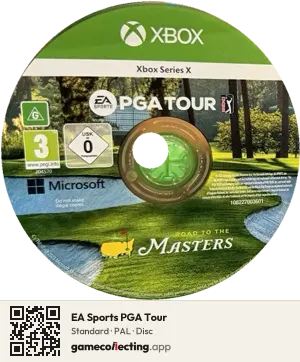 EA Sports PGA Tour Xbox Series X, PAL disc