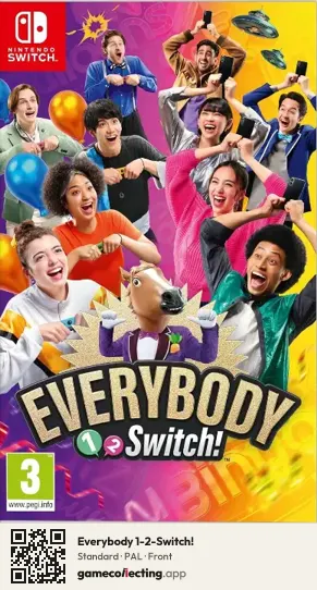 Everybody 1-2-Switch! Nintendo Switch, PAL box front