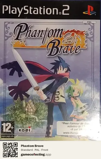 Phantom Brave PlayStation 2, PAL box front