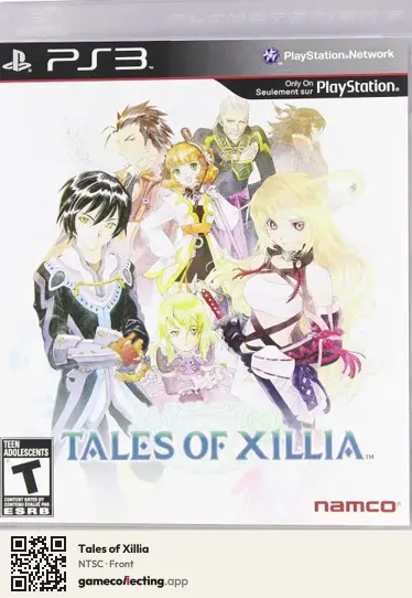 Tales of Xillia PlayStation 3, NTSC box front