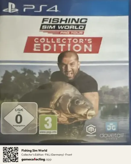 Fishing Sim World PlayStation 4, Germany box front