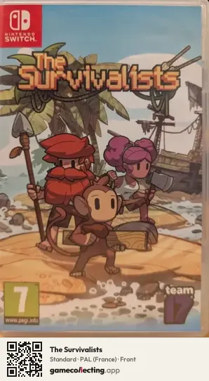 The Survivalists Nintendo Switch, France box front