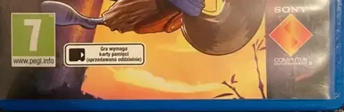 Sly Cooper: Thieves in Time, the PEGI square on its front