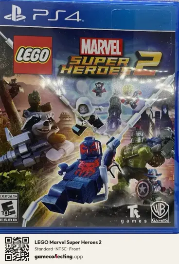 LEGO Marvel Super Heroes 2 PlayStation 4, NTSC box front