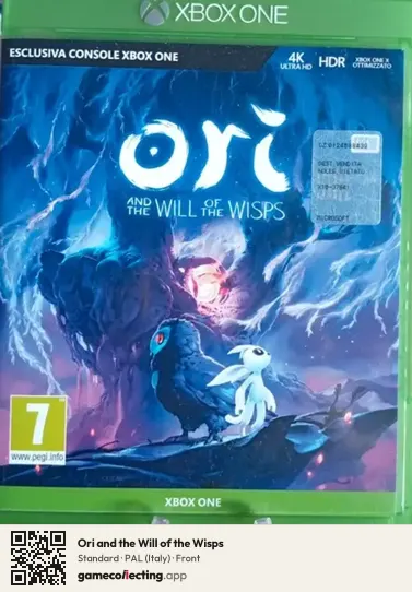 Ori and the Will of the Wisps Xbox One, Italy box front