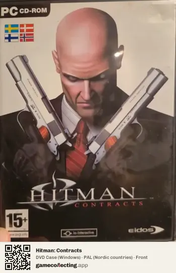 Hitman: Contracts Computer, Nordic countries box front