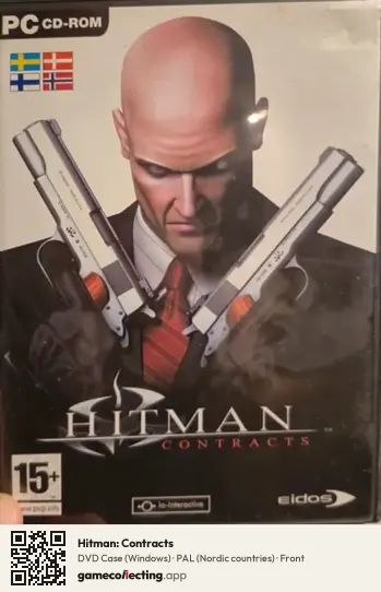 Hitman: Contracts Computer, Nordic countries box front