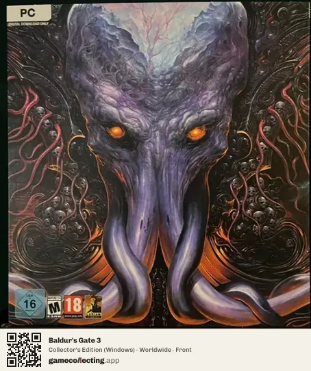 Baldur's Gate 3 Computer, Worldwide box front