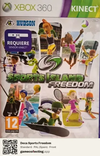 Deca Sports Freedom Xbox 360, Spain box front