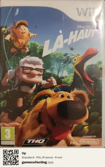 Up Nintendo Wii, France box front