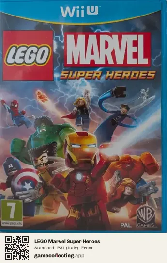 LEGO Marvel Super Heroes Nintendo Wii U, Italy box front