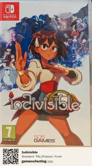 Indivisible Nintendo Switch, France box front