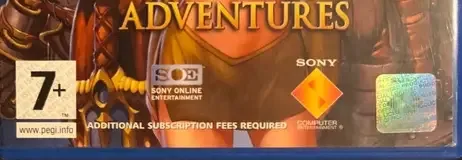 EverQuest Online Adventures, the PEGI square on its front
