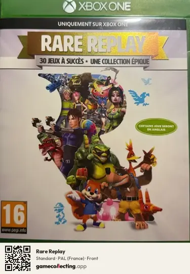 Rare Replay Xbox One, France box front