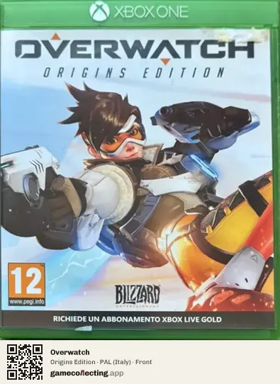 Overwatch Xbox One, Italy box front