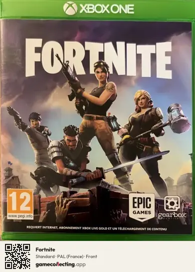 Fortnite Xbox One, France box front