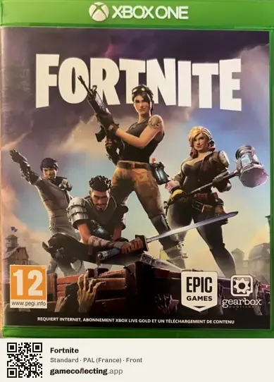 Fortnite Xbox One, France box front