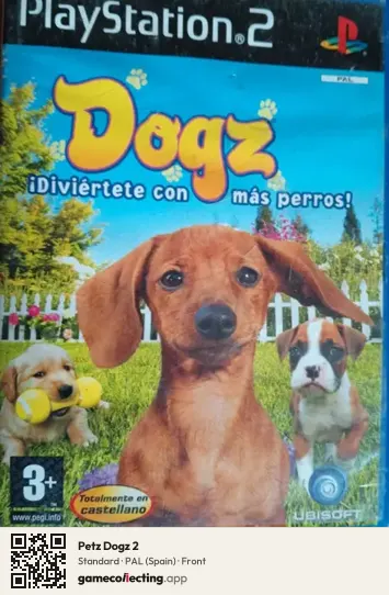 Petz Dogz 2 PlayStation 2, Spain box front
