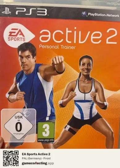 EA Sports Active 2 PlayStation 3, Germany box front