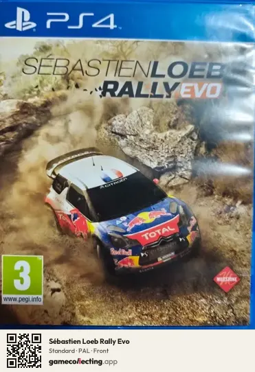 Sébastien Loeb Rally Evo PlayStation 4, PAL box front