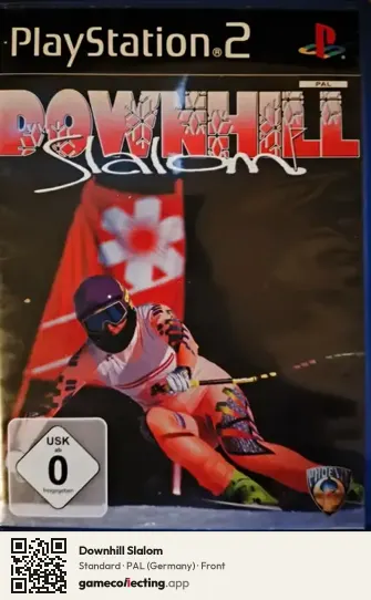Downhill Slalom PlayStation 2, Germany box front
