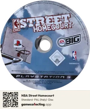 NBA Street Homecourt PlayStation 3, PAL disc