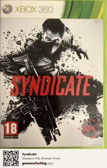 Syndicate Xbox 360, France box front