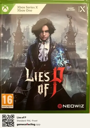 Lies of P Xbox Series X, PAL box front