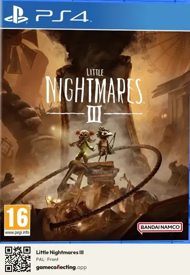 Little Nightmares III PlayStation 4, PAL box front