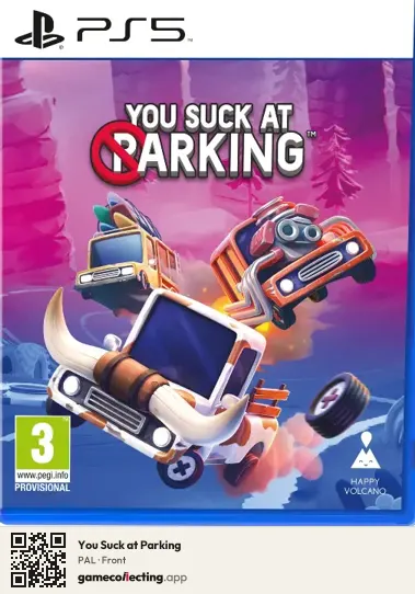 You Suck at Parking PlayStation 5, PAL box front