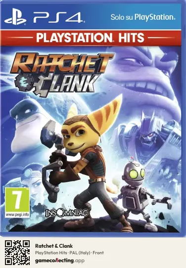 Ratchet & Clank PlayStation 4, Italy box front