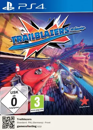 Trailblazers PlayStation 4, Germany box front